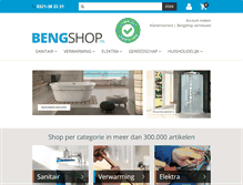 Tablet Screenshot of bengshop.nl